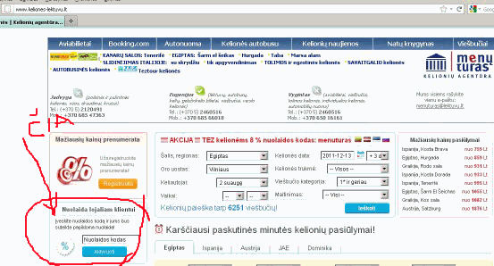 lojalus1 Tez tour kelionių kalėdinis išpardavimas. Galimos 11 % nuolaidos